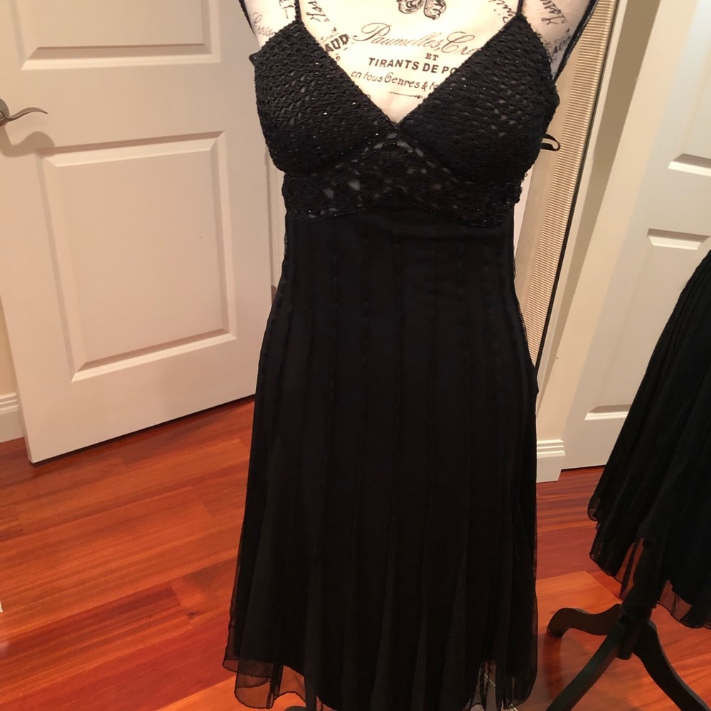 Beautiful Black Dress with stunning detail